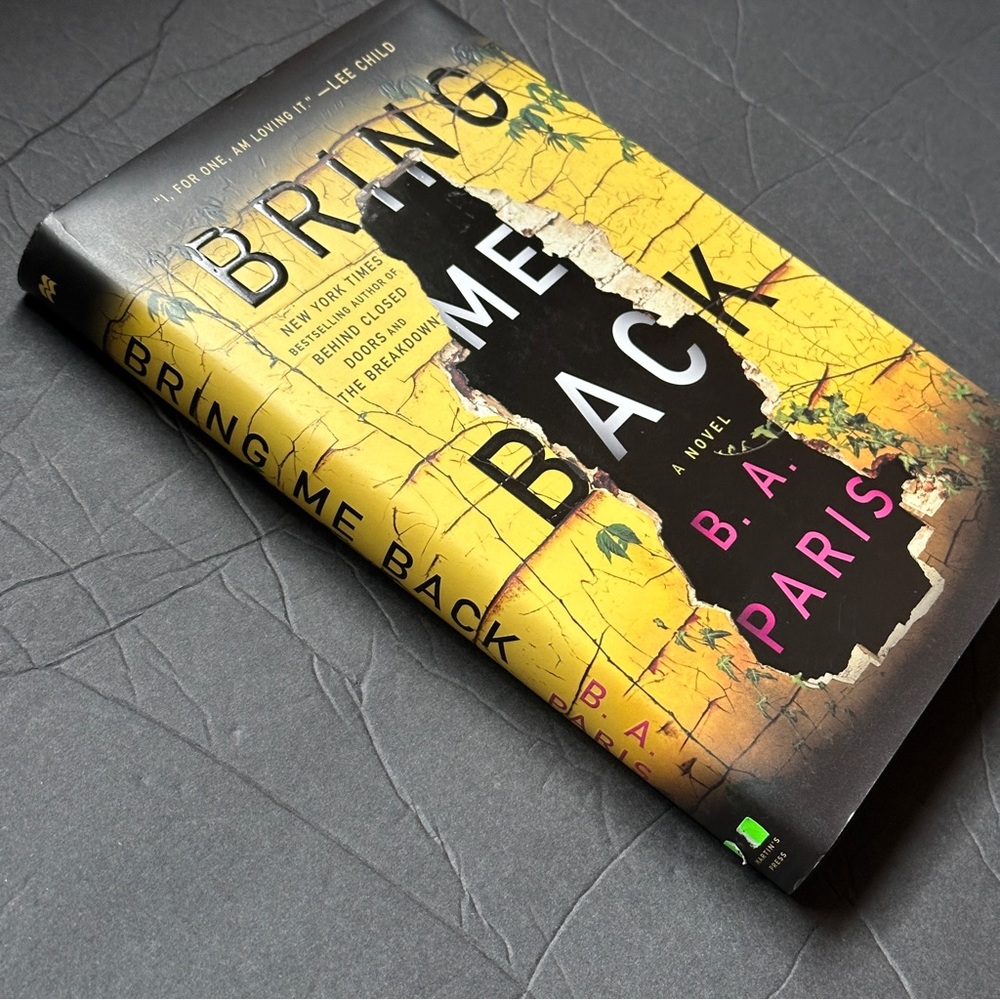 Bring Me Back: A Novel by B.A. Paris | Fiction, Thriller | Hardcover Book - Picture 5 of 10